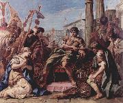 Sebastiano Ricci Die Zuruckhaltung des Scipio painting